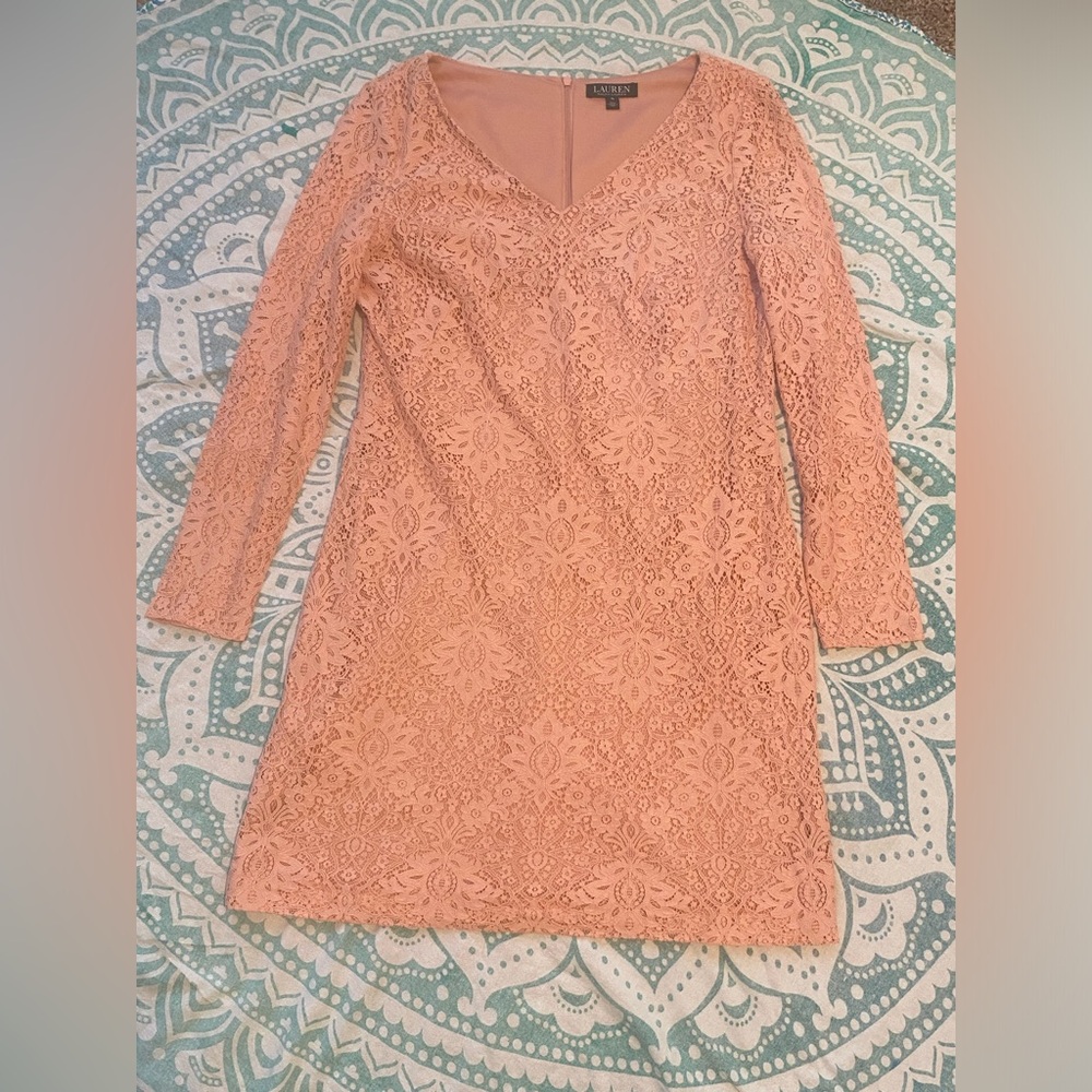Pink Lauren Ralph Lauren Dress
